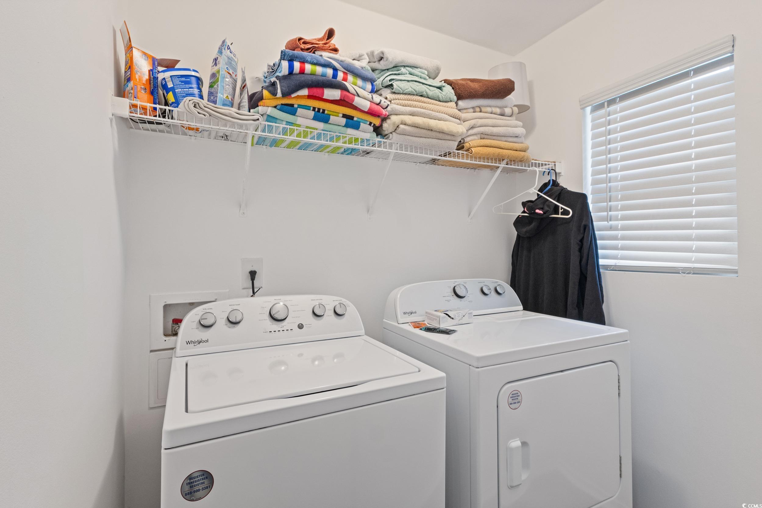 140 Olde Towne Way, Unit 2 Myrtle Beach, SC 29588 - Photo 30 of 40 Washroom with independent washer and dryer