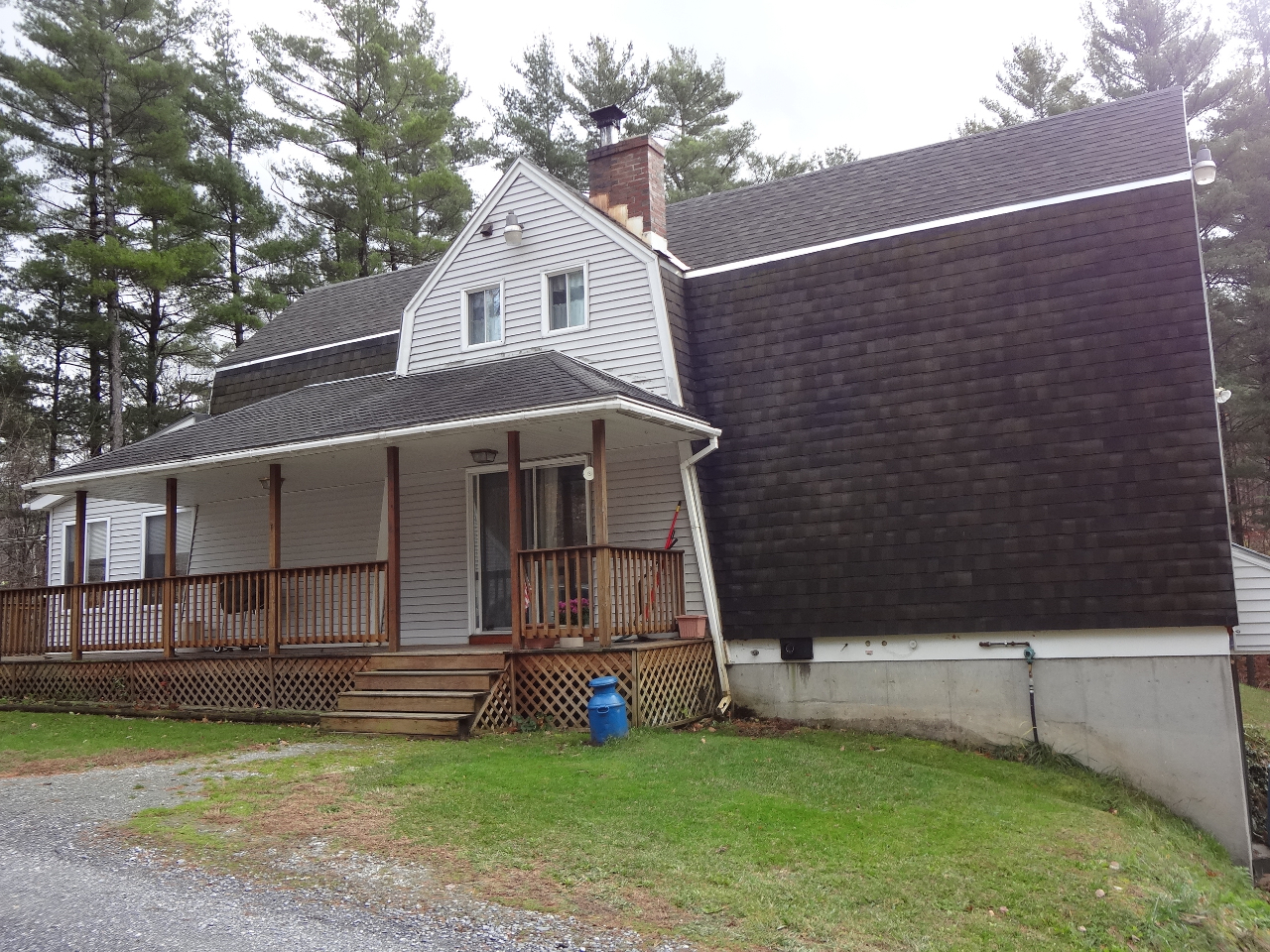 76 Pine Hollow Road Pownal, VT 05261 - Photo 3 of 17 a view of a back yard of the house