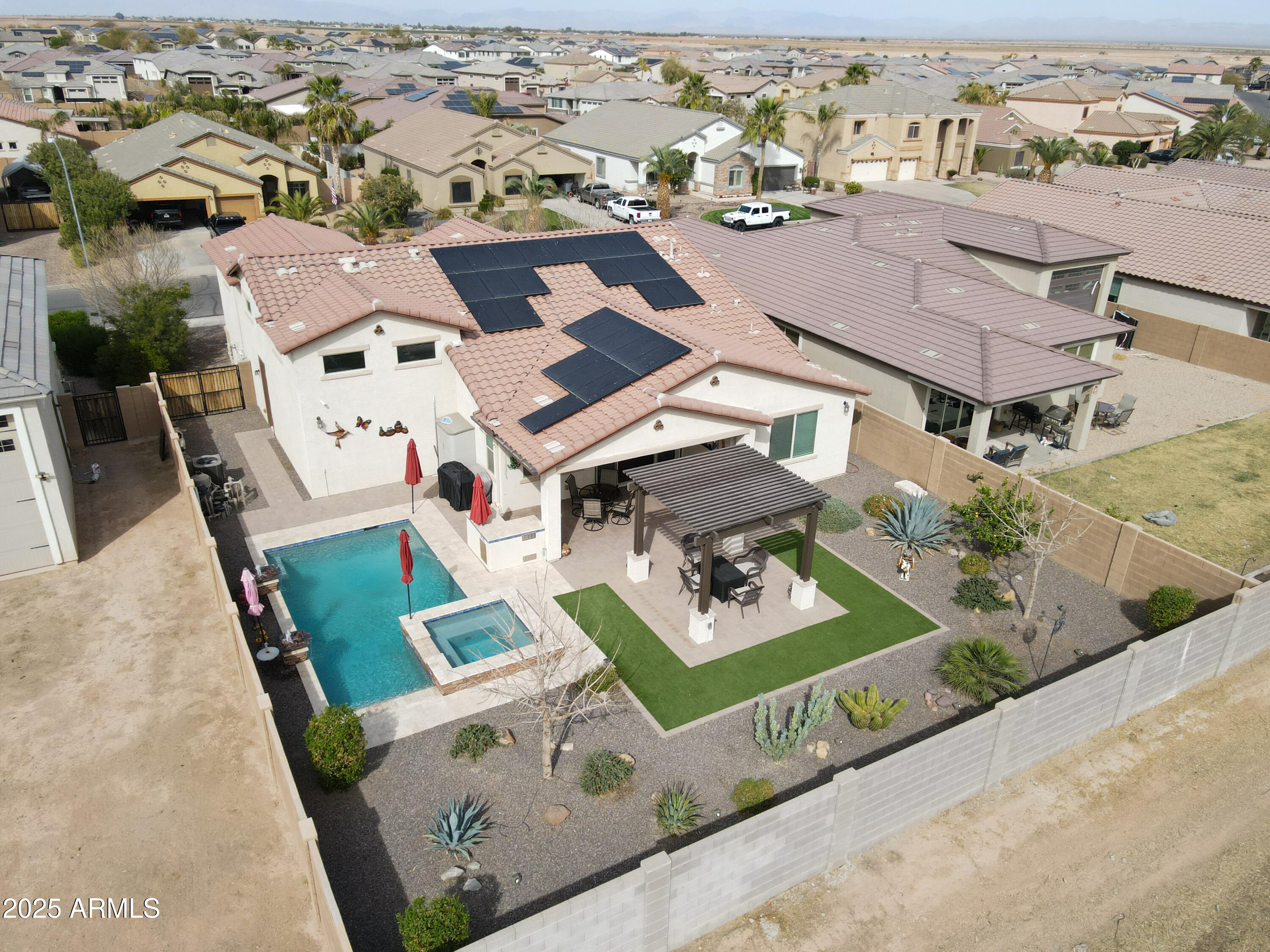 9809 Cotton Road Florence, AZ 85132 - Photo 1 of 46 Backyard