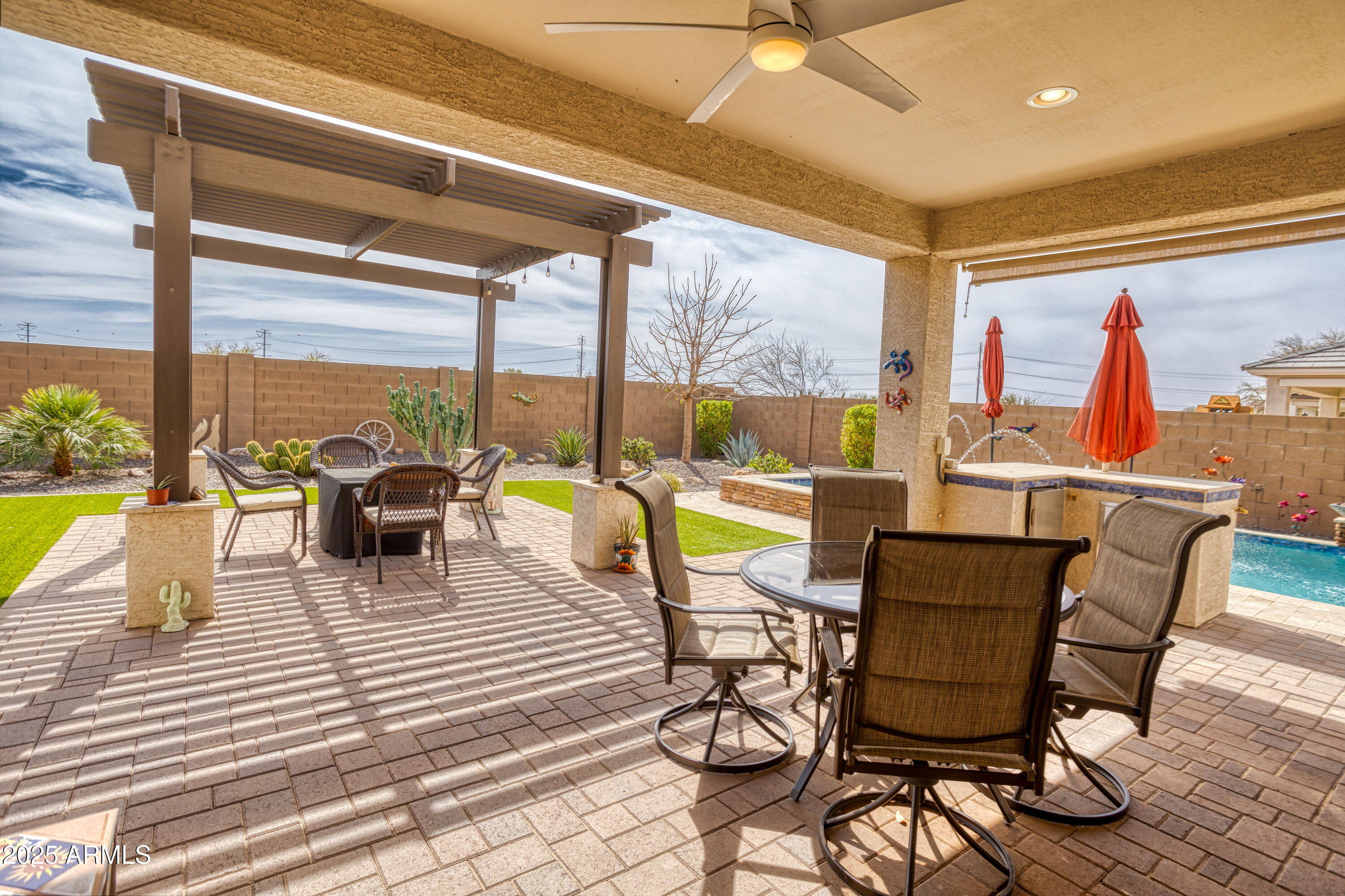 9809 Cotton Road Florence, AZ 85132 - Photo 18 of 46 Back Patio