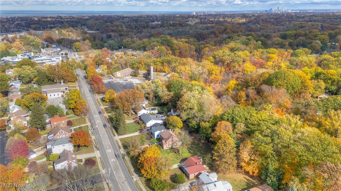 Wooster Road Rocky River, OH 44116 - Photo 4 of 9 Aerial overview of property's location with nearby suburban area