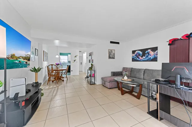 a workspace with furniture and a couch