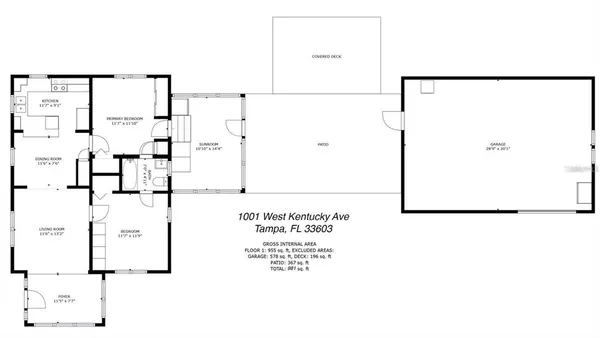 $489,900 | 1001 West Kentucky Avenue, Tampa, FL 33603