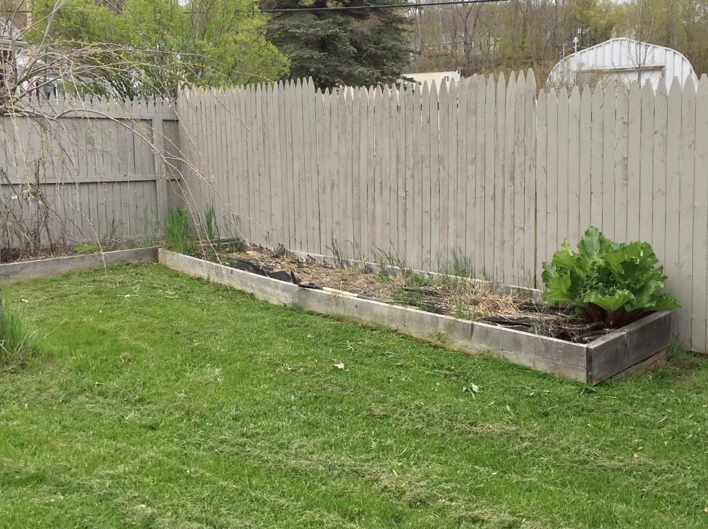 11 No Name Pond Road Sabattus, ME 04280 - Photo 13 of 35 View of the back yard with raised...