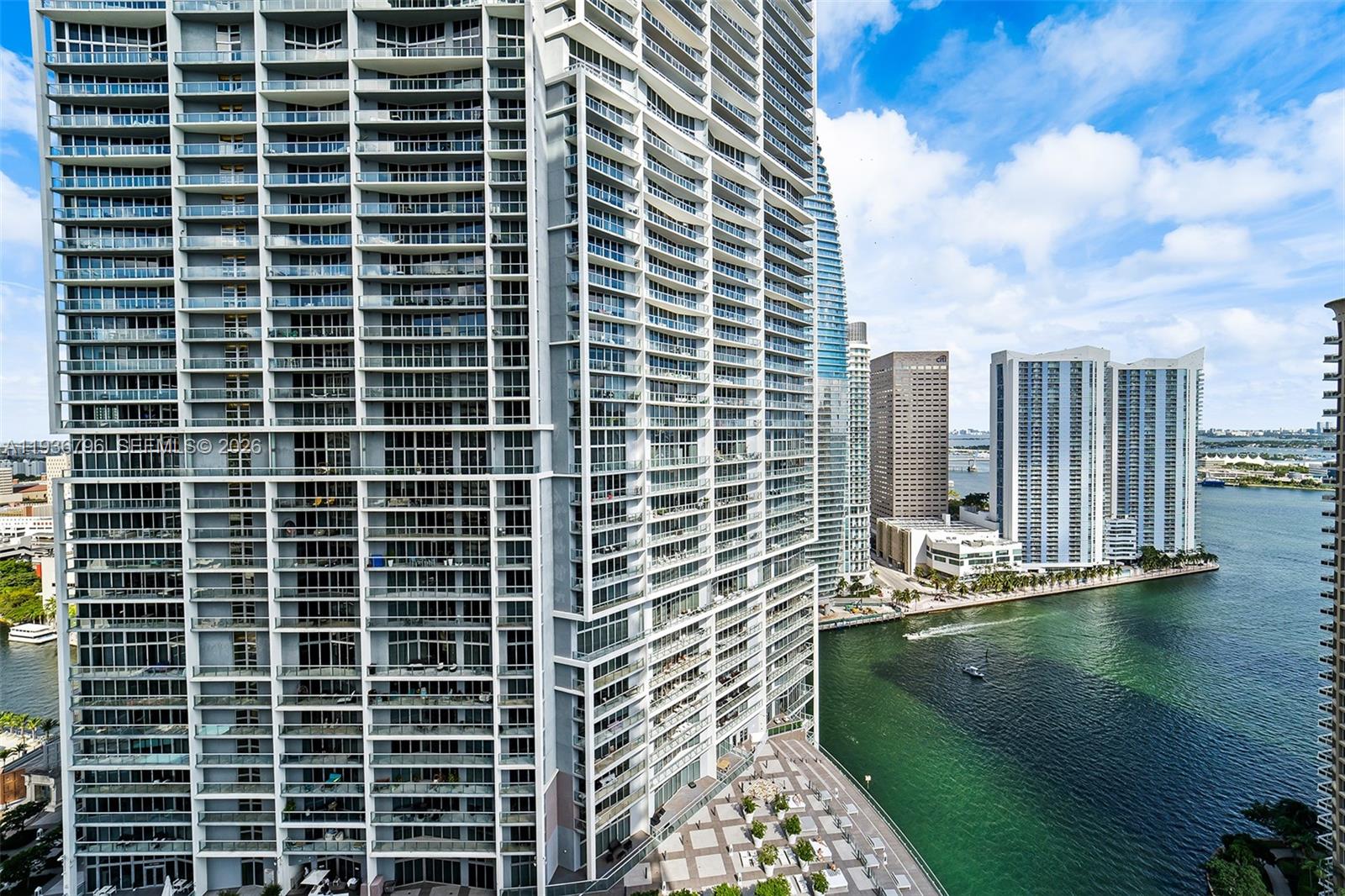 495 Brickell Avenue, Unit 2904 Miami, FL 33131 - Photo 26 of 29 a view of balcony with outdoor space