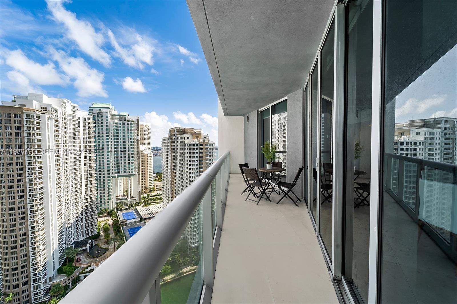 495 Brickell Avenue, Unit 2904 Miami, FL 33131 - Photo 26 of 29 a view of balcony with couch