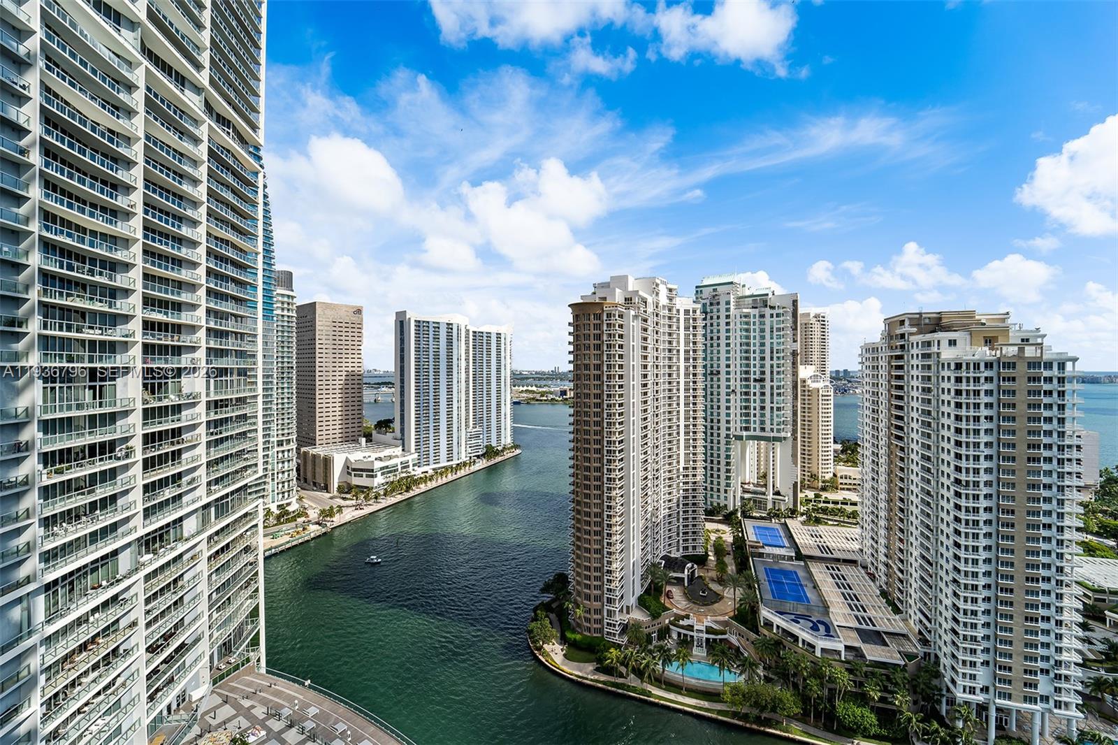495 Brickell Avenue, Unit 2904 Miami, FL 33131 - Photo 27 of 29 a view of a city with tall buildings