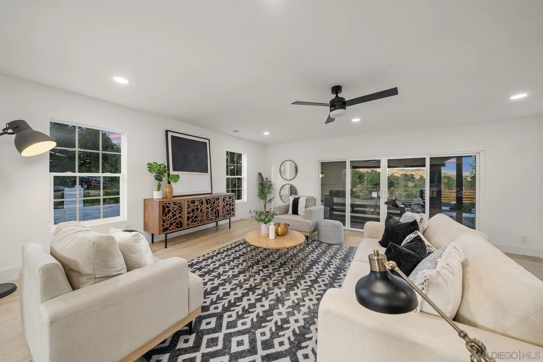 11442 Pinehurst Drive Lakeside, CA 92040 - Photo 17 of 46 a living room with furniture and a large window