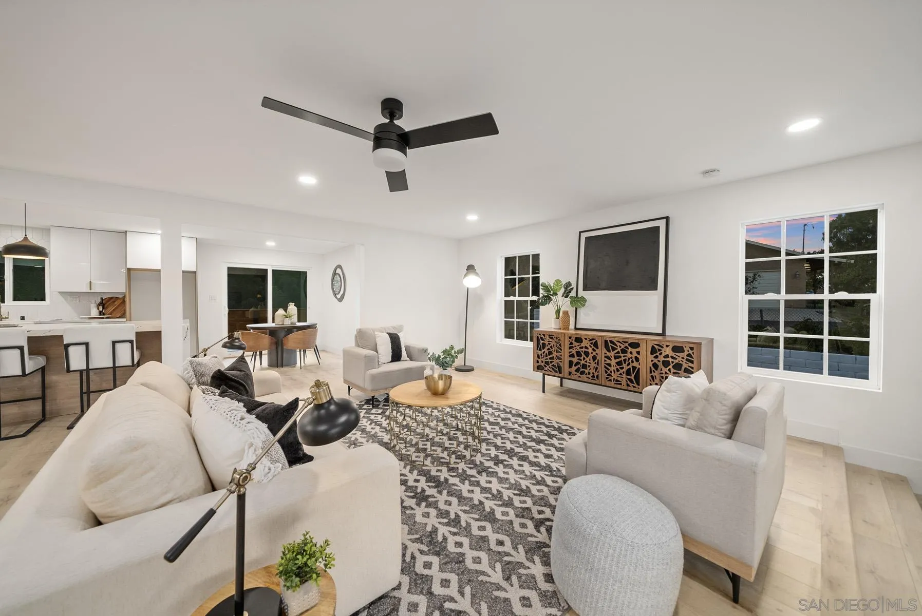 11442 Pinehurst Drive Lakeside, CA 92040 - Photo 19 of 46 a living room with furniture and a large window