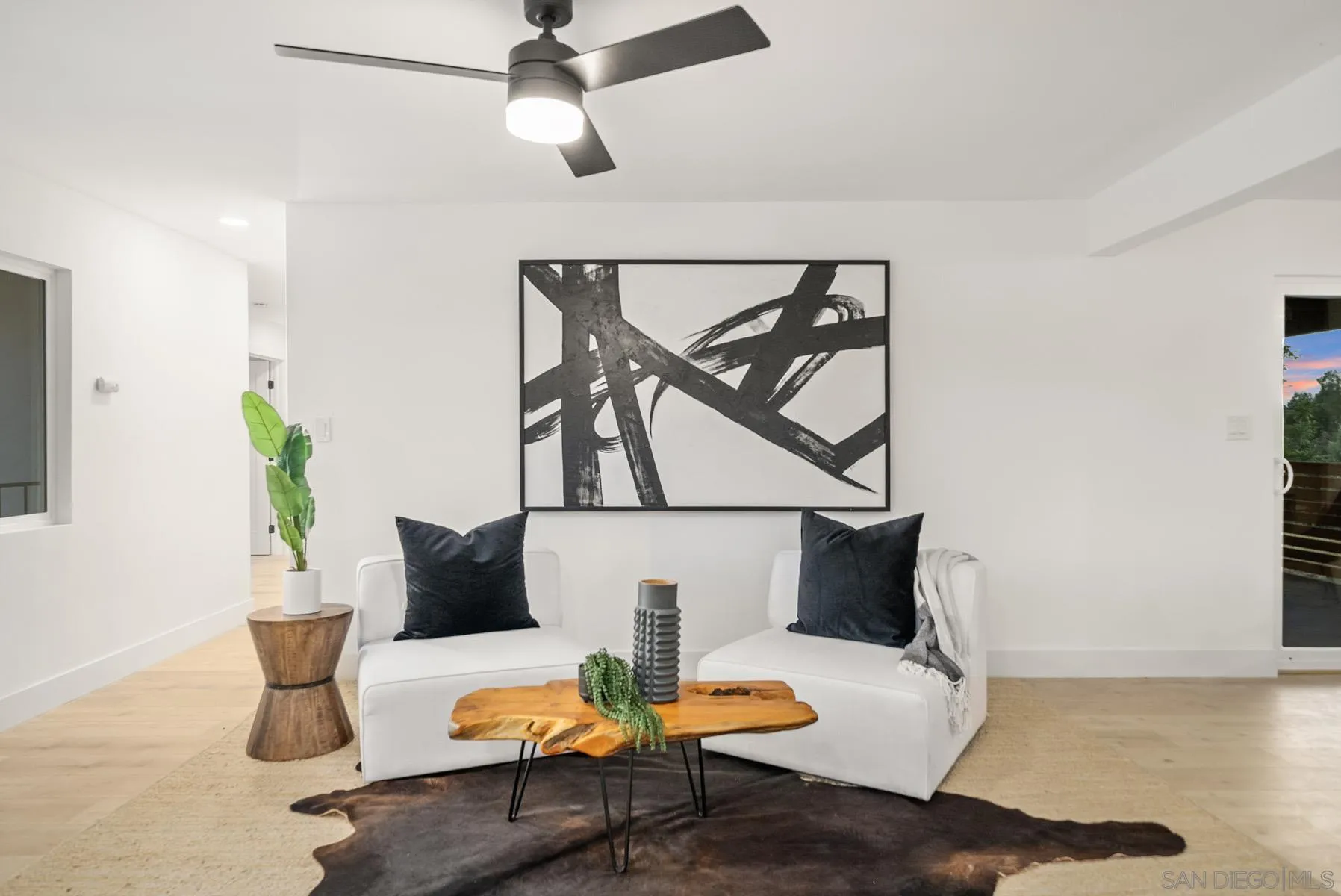 11442 Pinehurst Drive Lakeside, CA 92040 - Photo 22 of 46 a living room with furniture and a wooden floor