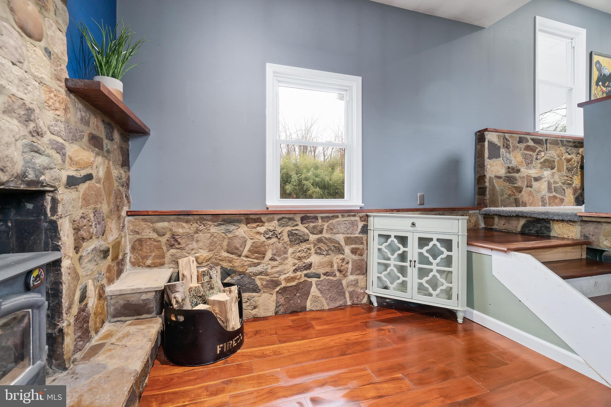 601 Red Toad Road North East, MD 21901 - Photo 14 of 25 Wood floors & stone to accent wood stove