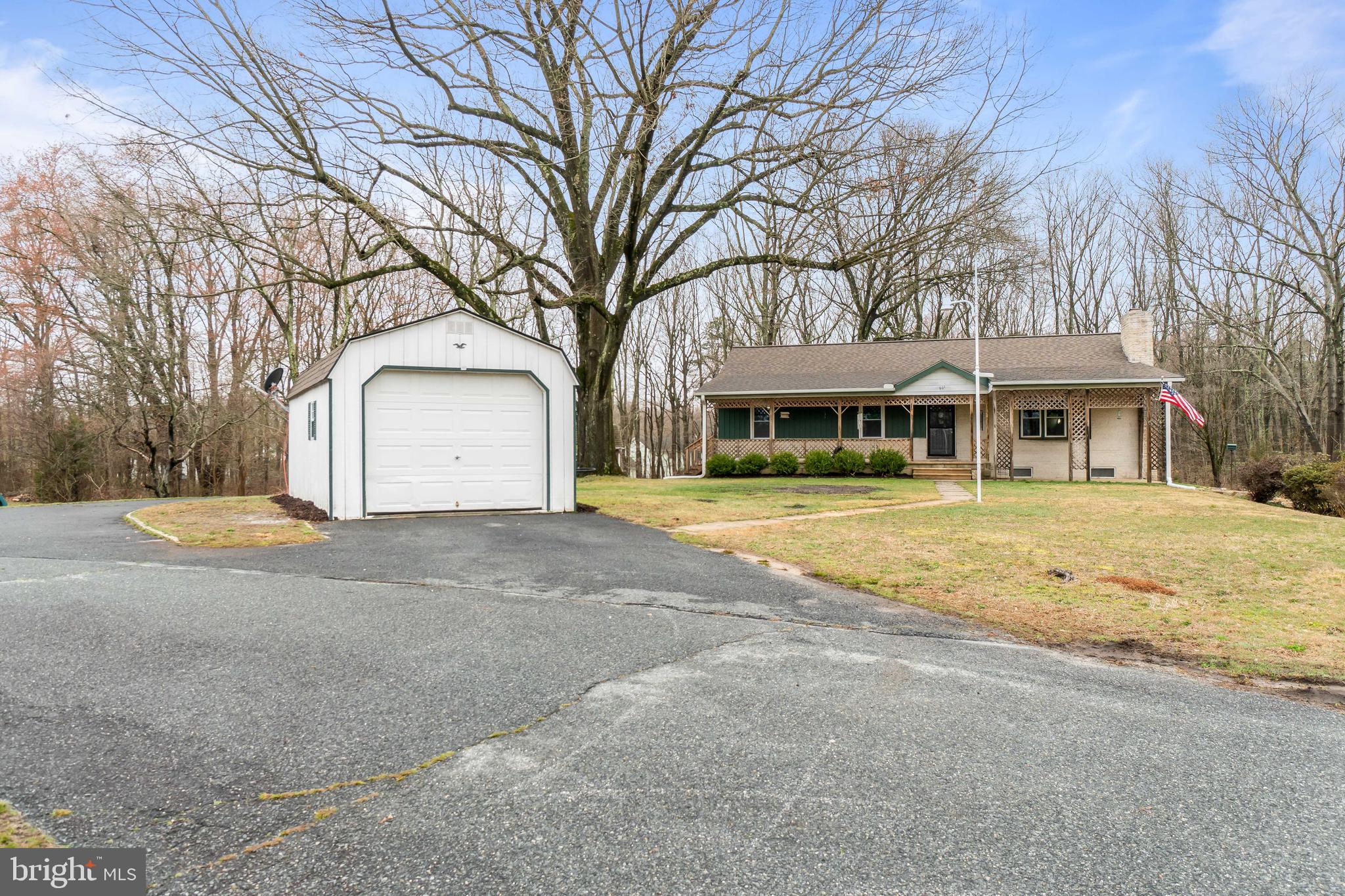 601 Red Toad Road North East, MD 21901 - Photo 24 of 25 Detached garage at front of driveway
