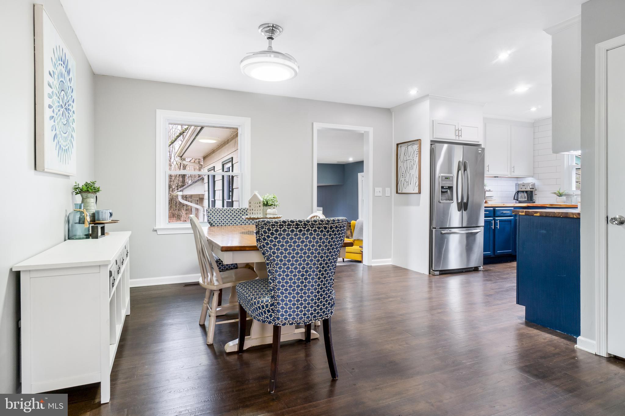 601 Red Toad Road North East, MD 21901 - Photo 10 of 25 Open flow kitchen/dining from living room into den