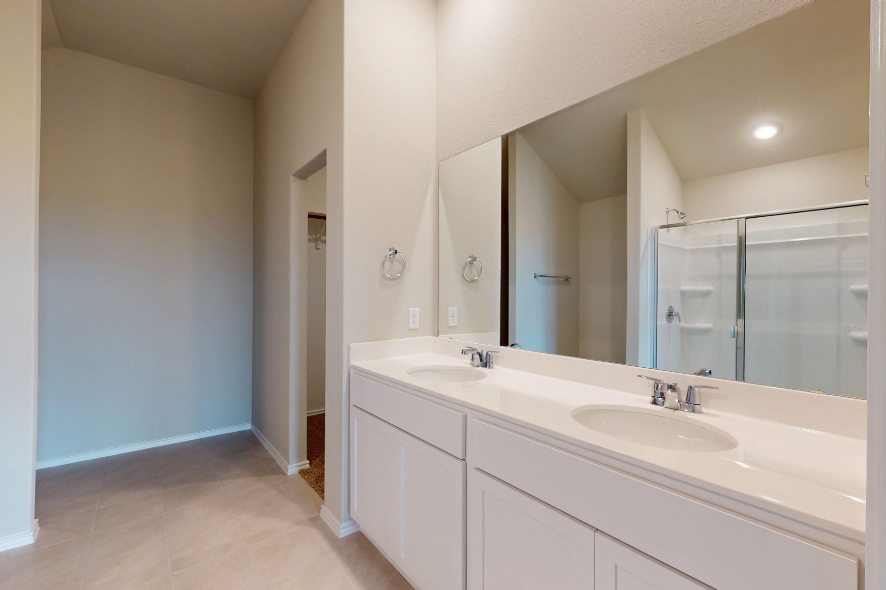 20017 Schatz Way Manor, TX 78653 - Photo 15 of 34 a bathroom with a sink and a mirror