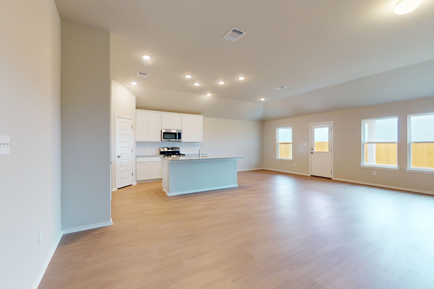 20017 Schatz Way Manor, TX 78653 - Photo 2 of 34 a view of a kitchen with a sink and a window