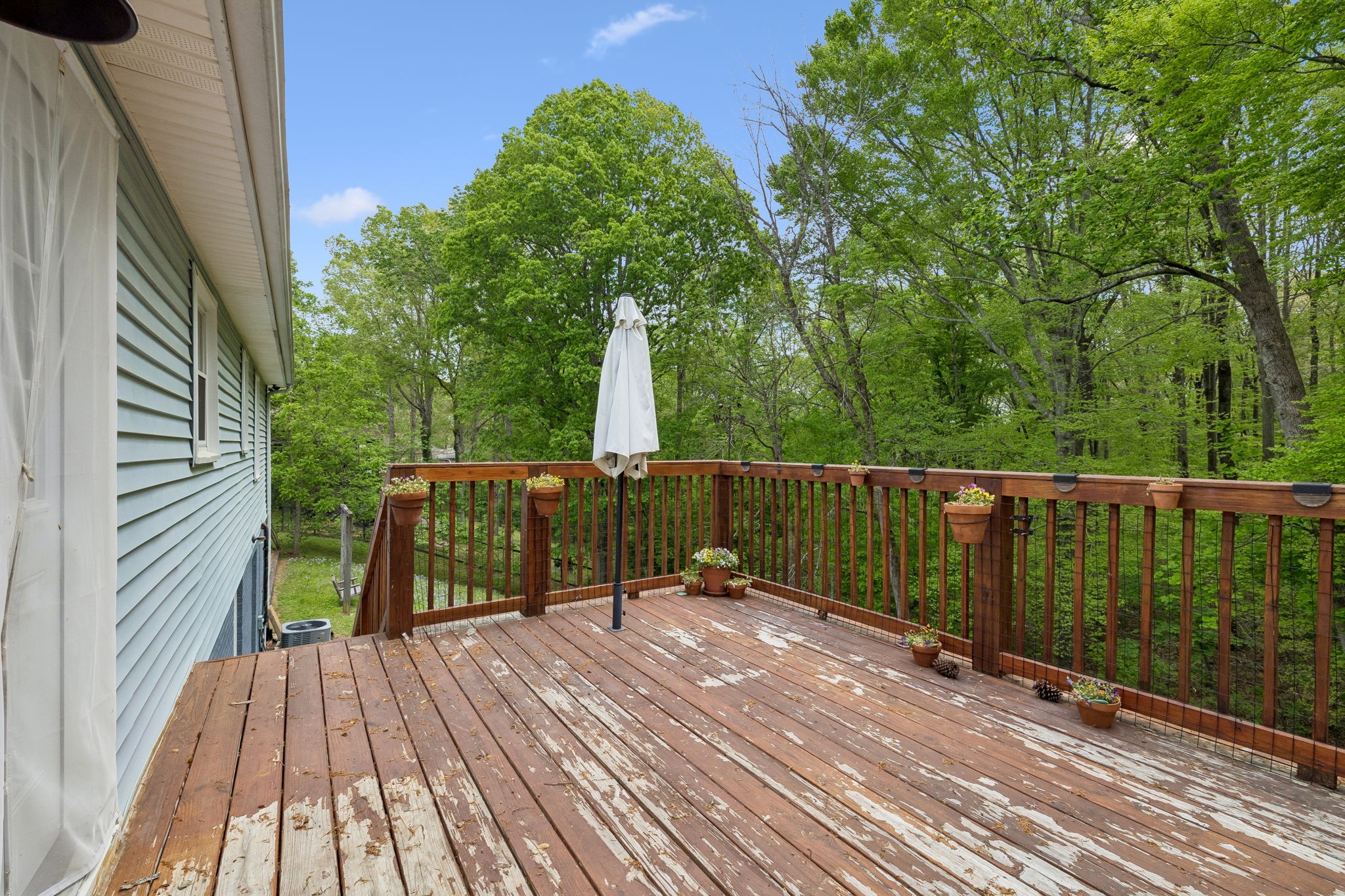 771 Mt Pleasant Road Kingston Springs, TN 37082 - Photo 24 of 31 a view of balcony with wooden floor and fence