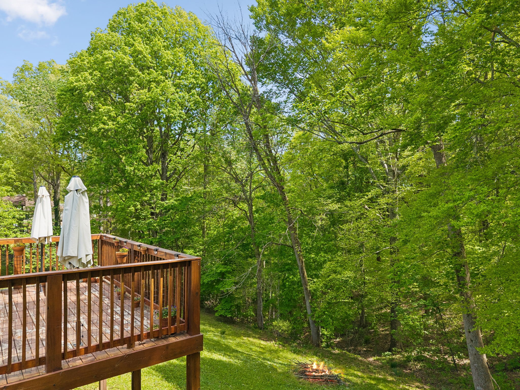 771 Mt Pleasant Road Kingston Springs, TN 37082 - Photo 26 of 31 a view of a wooden fence and trees