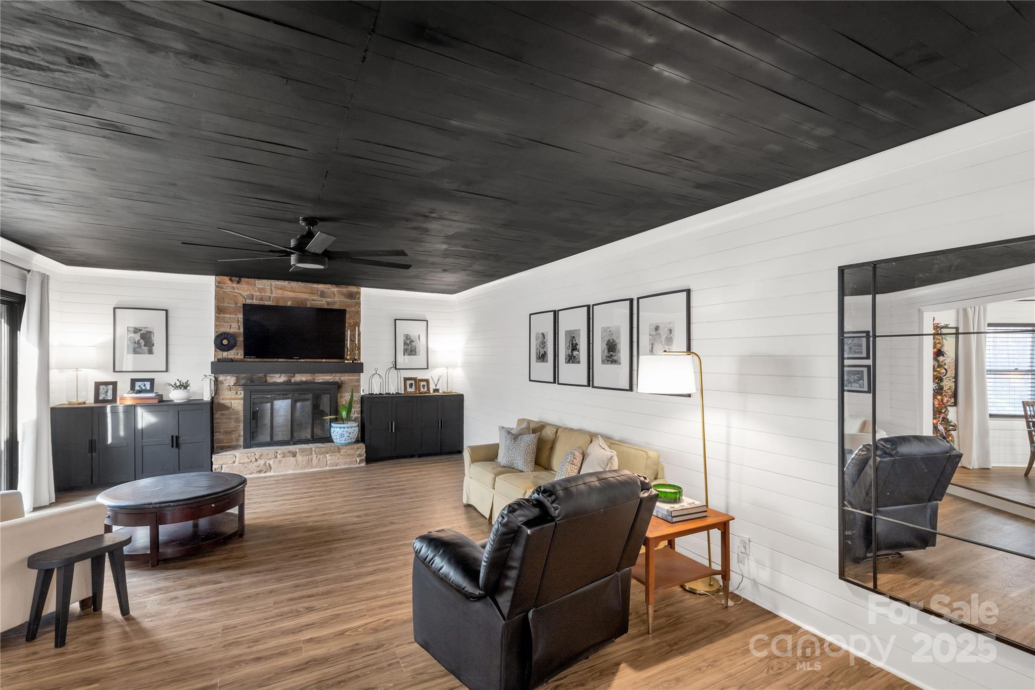 2570 Pineview Drive Lancaster, SC 29720 - Photo 11 of 43 a living room with furniture and a flat screen tv