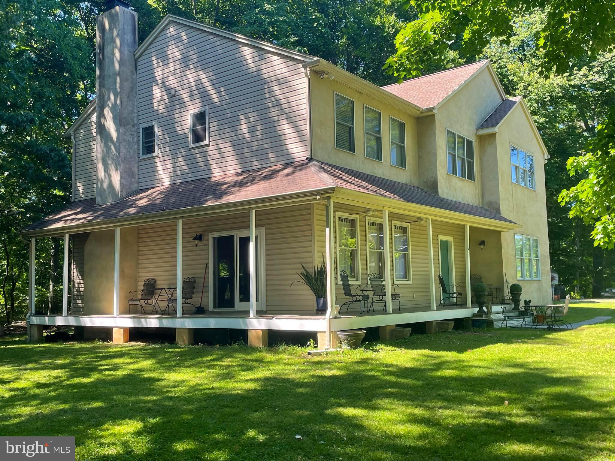 1453 Makefield Road Yardley, PA 19067 - Photo 2 of 46 Wrap around porch