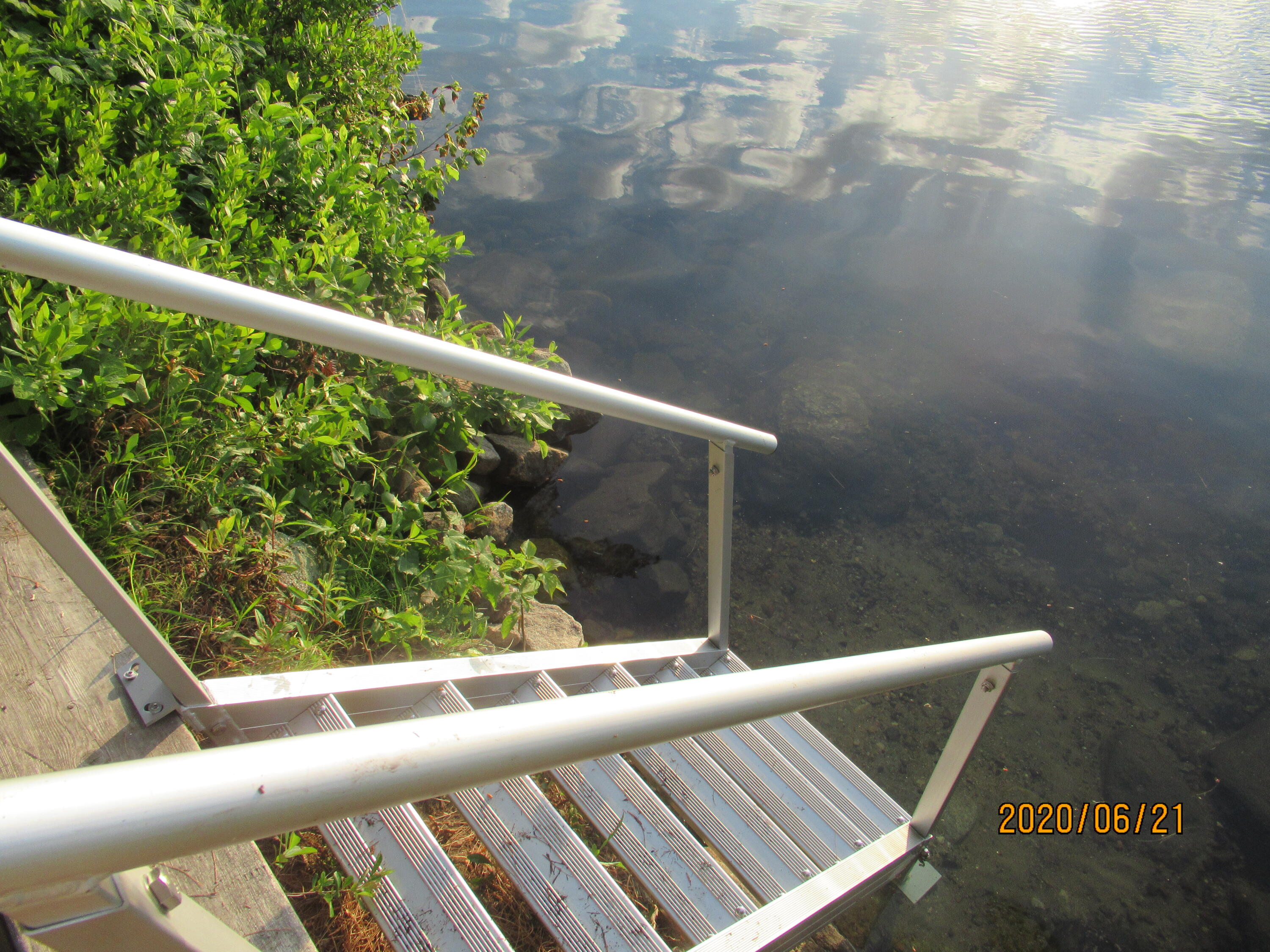 8 Hollow Point Road Casco, ME 04015 - Photo 33 of 43 Steps into water