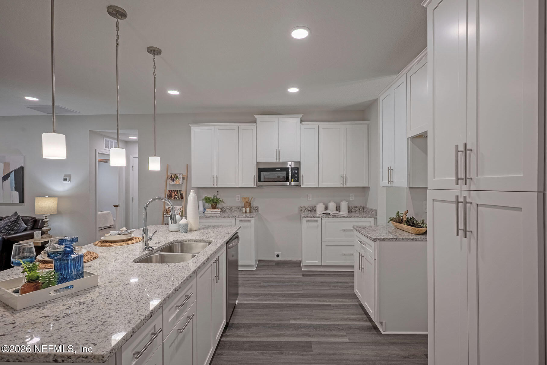 1639 Lakewood Road Jacksonville, FL 32207 - Photo 11 of 39 a large kitchen with stainless steel appliances granite countertop a sink stove and refrigerator
