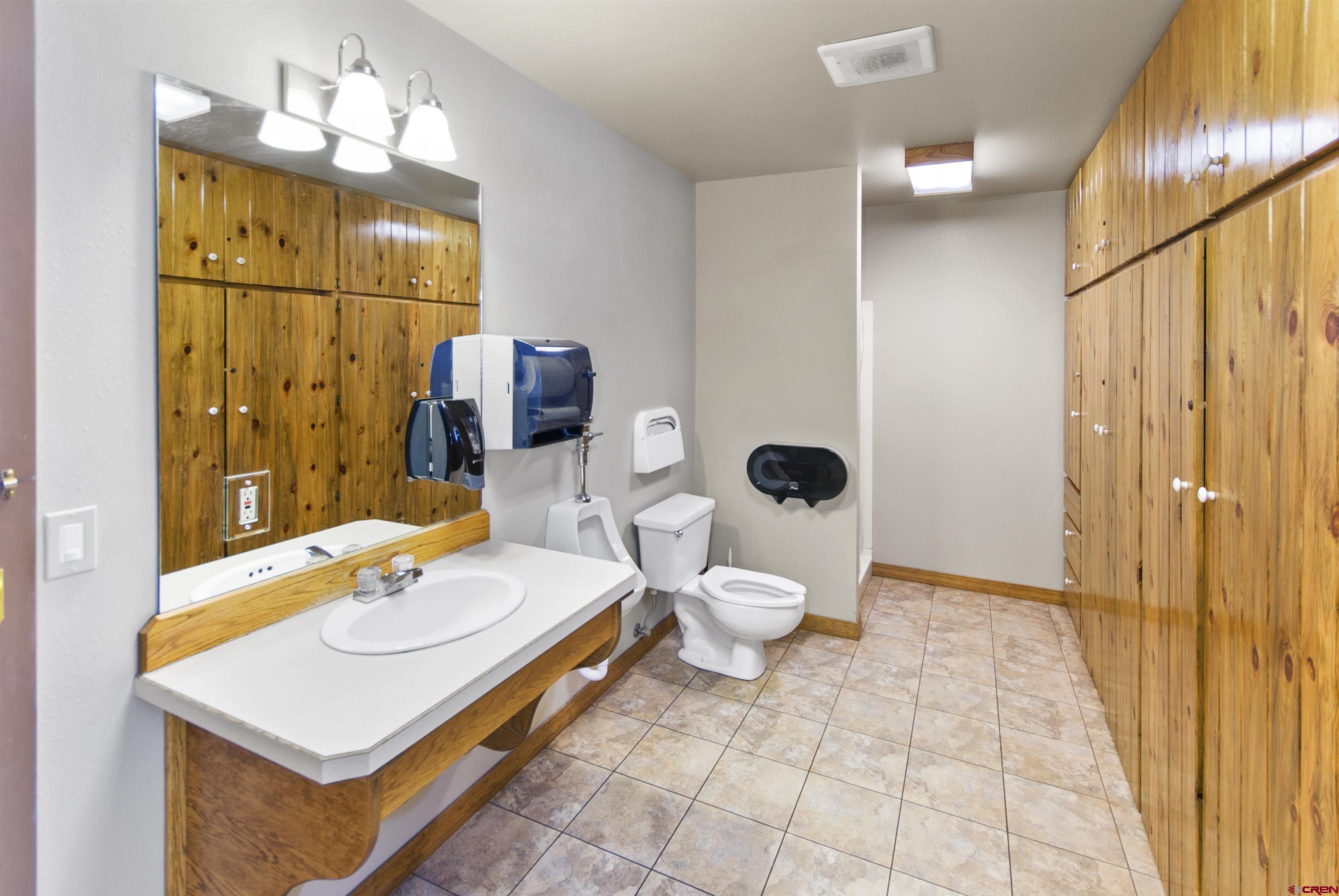 112 Village Square West Ridgway, CO 81432 - Photo 15 of 16 a bathroom with a sink mirror and toilet