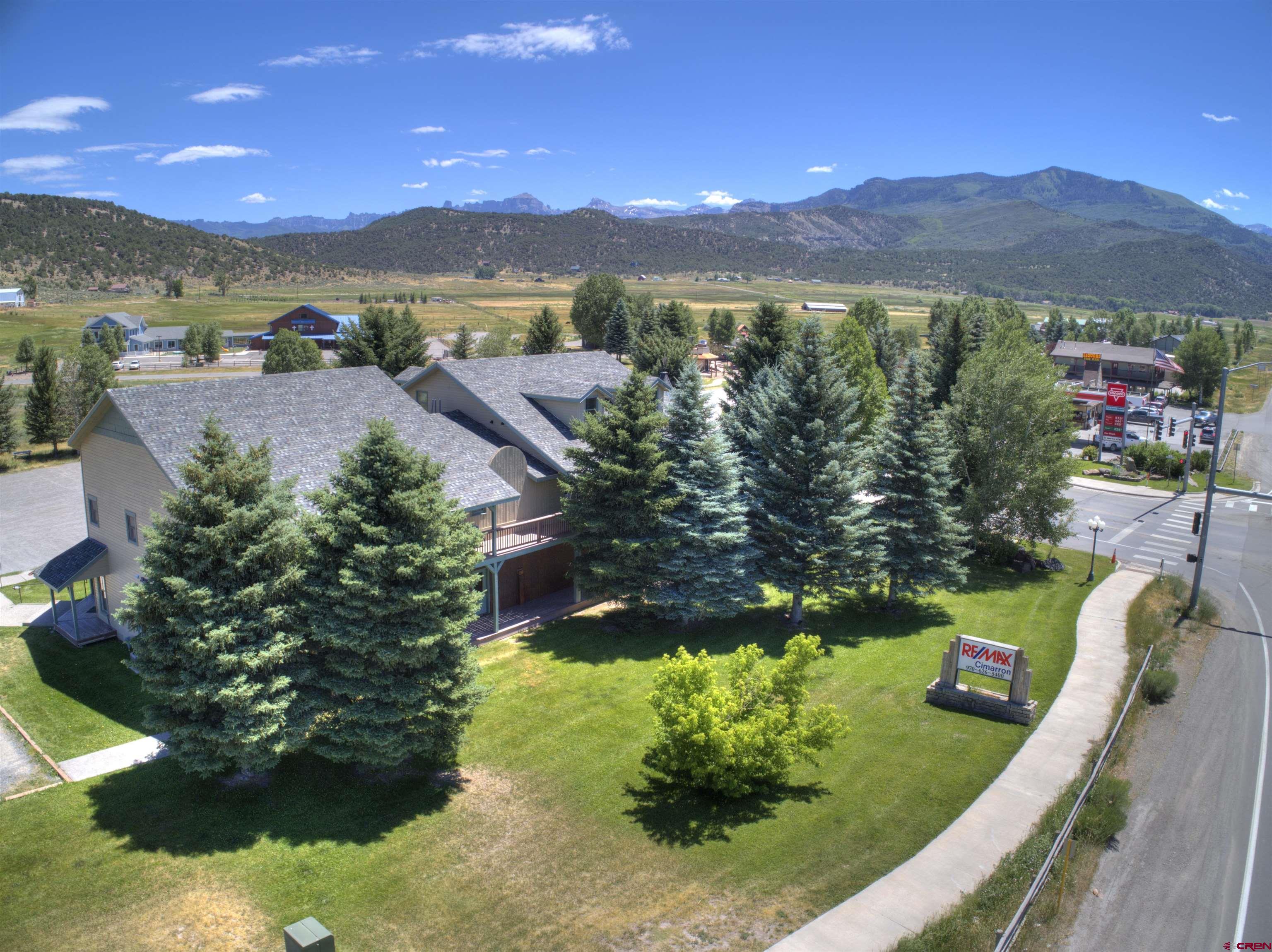 112 Village Square West Ridgway, CO 81432 - Photo 5 of 16 a view of a city from a balcony
