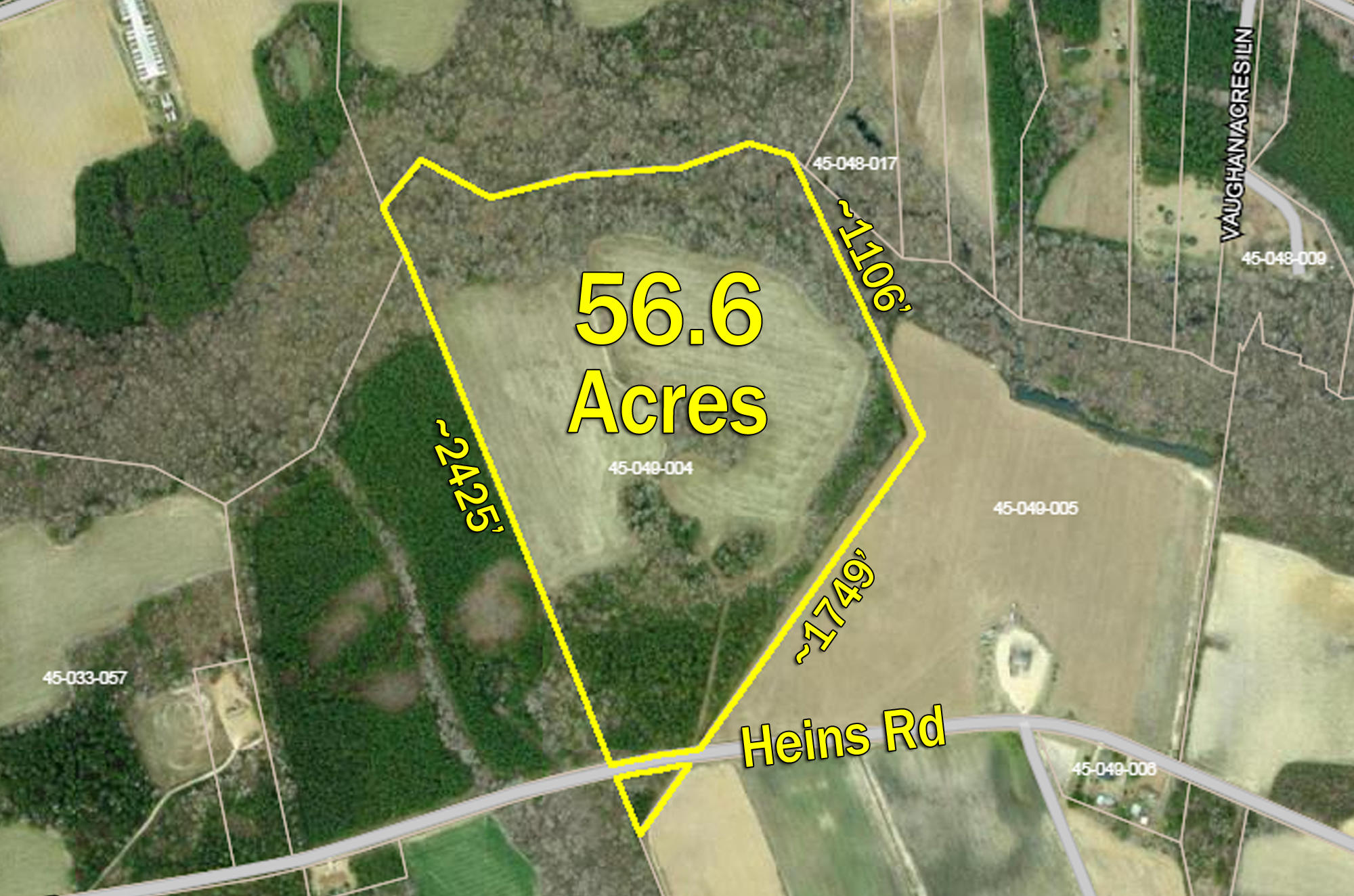 0 Heins Road Greeleyville, SC 29056 - Photo 21 of 21 GIS-Overlay - Copy