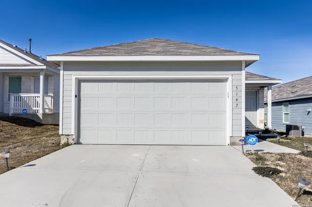 a view of a house with a outdoor space