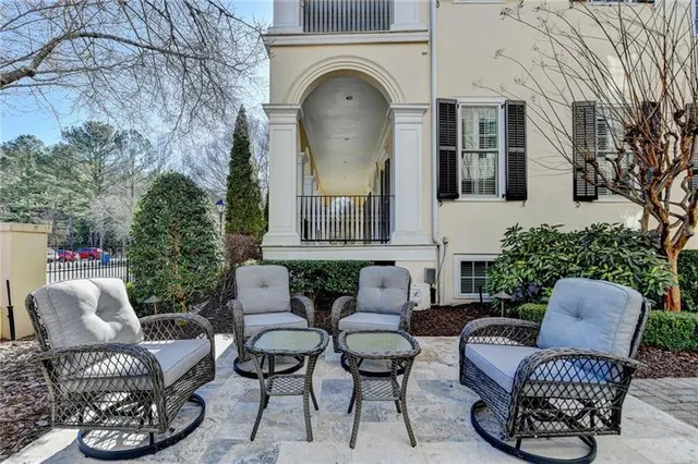 a projector room with gym equipment