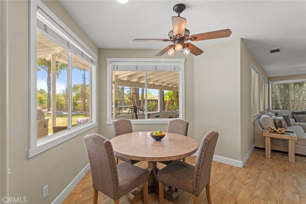 31500 Britton Circle Temecula, CA 92591 - Photo 12 of 44 a view of a dining room with furniture window and outside view