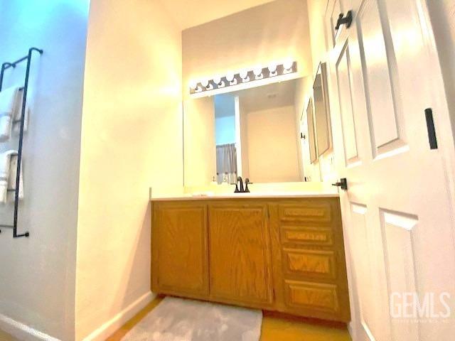 Undisclosed Address Paso Robles, CA 93446 - Photo 23 of 38 a bathroom with a sink and a mirror