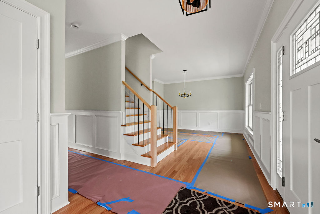 8 Ridgewood Club Road Prospect, CT 06712 - Photo 19 of 40 a view of entryway and hall with wooden floor