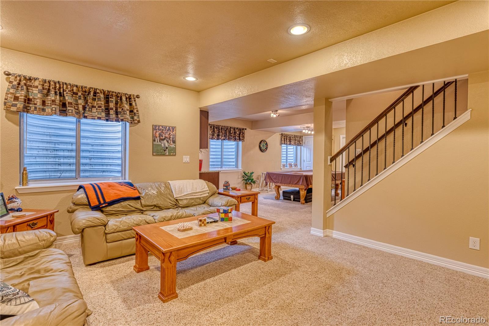 6378 Umber Circle Arvada, CO 80403 - Photo 36 of 50 a living room with furniture and a potted plant