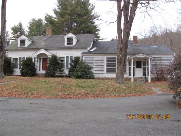 100 A Brook Road Shelburne, MA 01370 - Photo 1 of 5 front view of a house with a yard