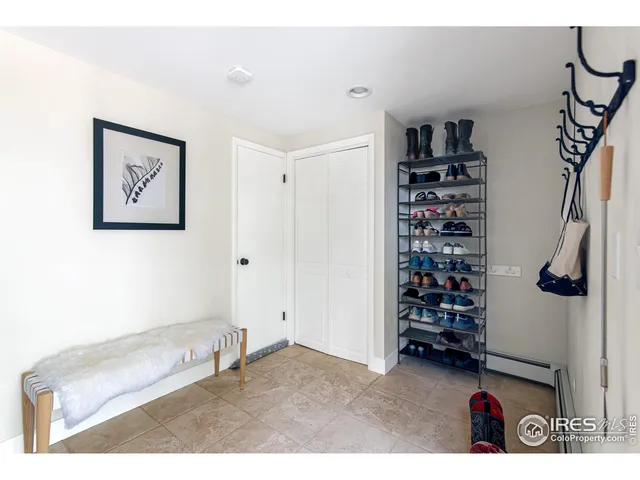 a view of city and green space