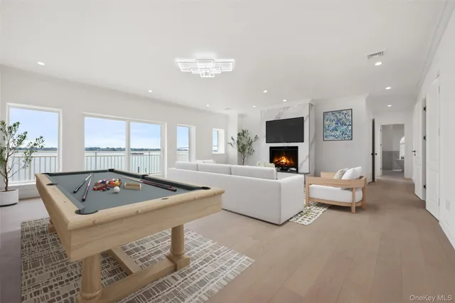 a bedroom with a bed and a cabinets