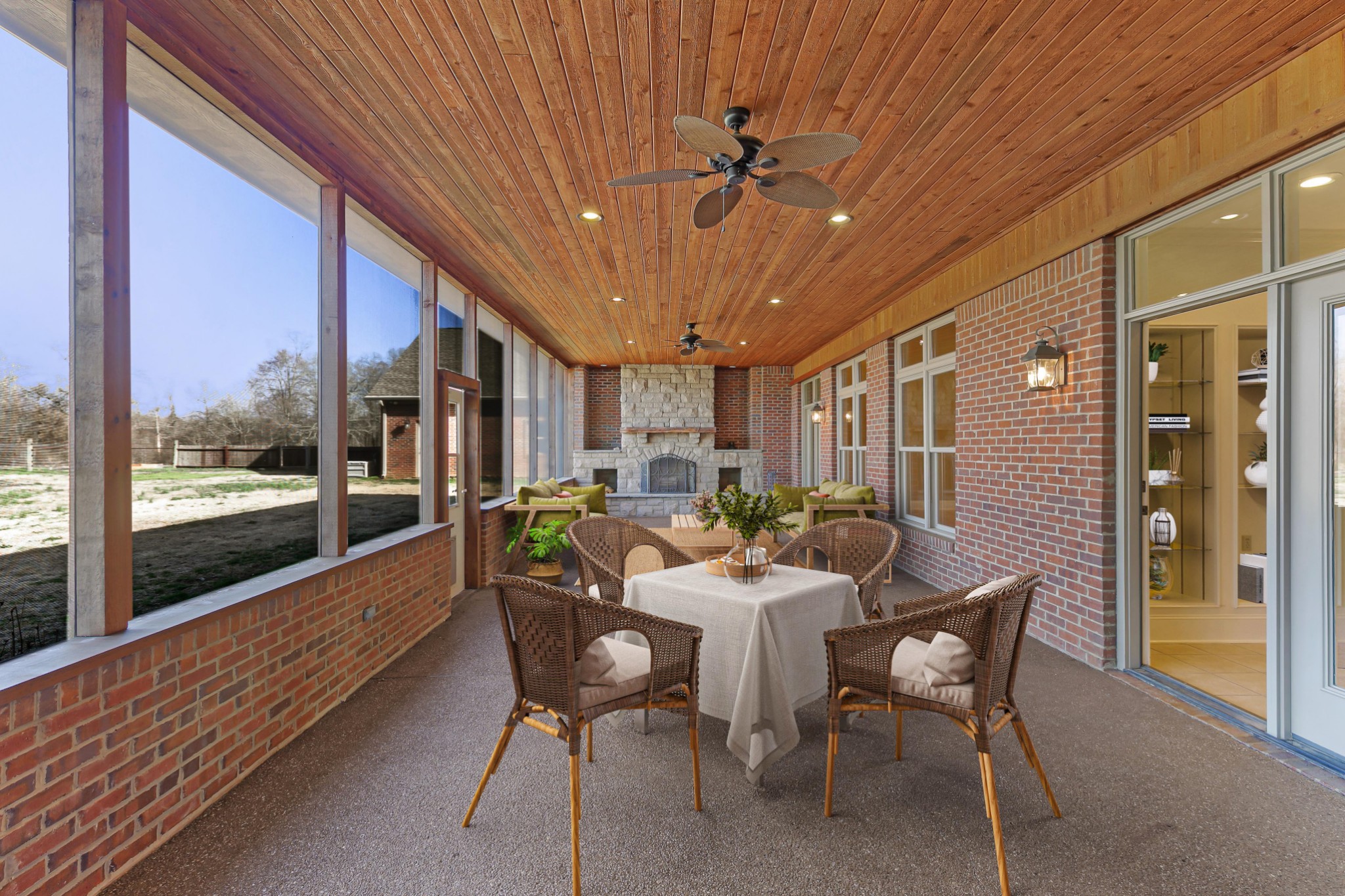 407 McLeary Road Jackson, TN 38305 - Photo 6 of 42 a view of a dining room with furniture window and outside view