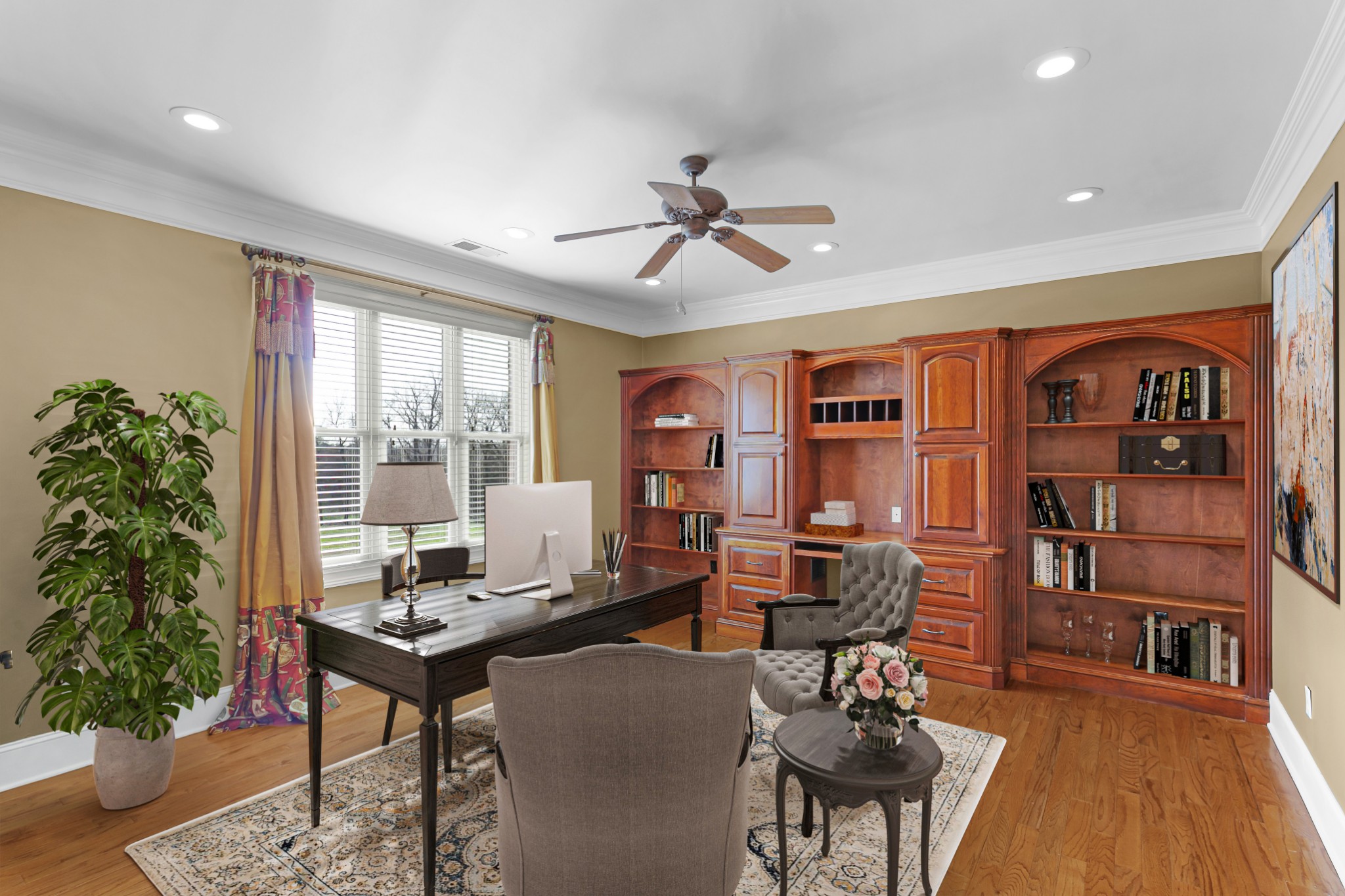 407 McLeary Road Jackson, TN 38305 - Photo 10 of 42 a living room with furniture and a potted plant