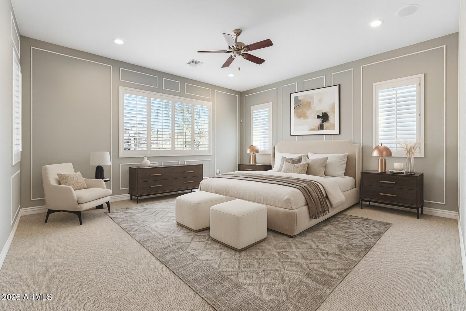 9916 West Redbird Road Peoria, AZ 85383 - Photo 19 of 96 Virtual Staged - Master Ensuite