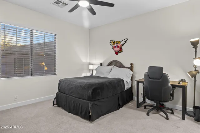 a living room filled with furniture