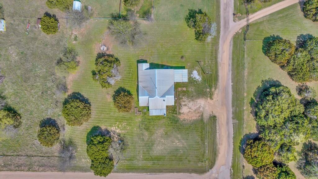 105 County Road 3590 China Spring, TX 76633 - Photo 27 of 30 an aerial view of a house