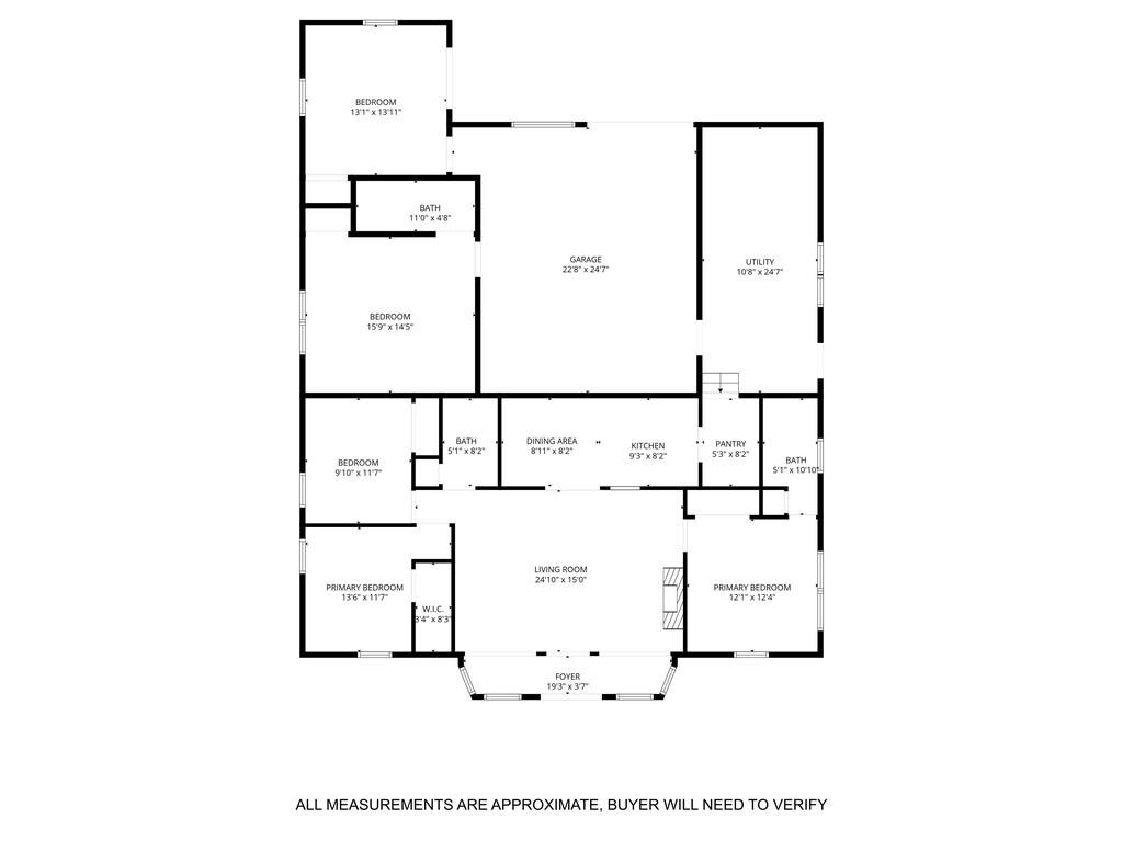 105 County Road 3590 China Spring, TX 76633 - Photo 30 of 30 a picture of floor plan