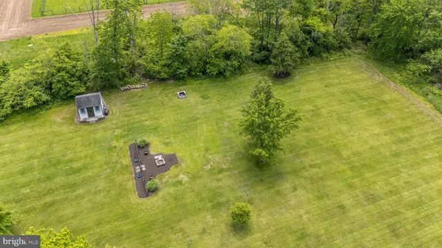 a view of a area with wooden floor