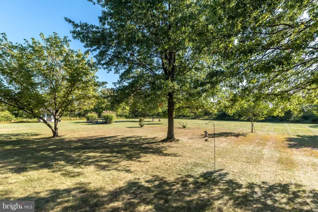 a view of an outdoor space and a yard