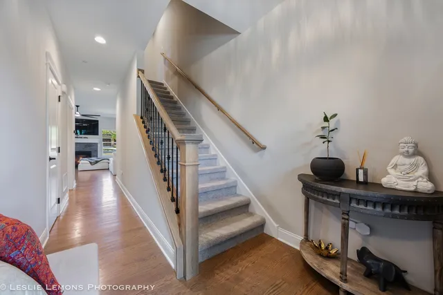 a view of entryway and hall