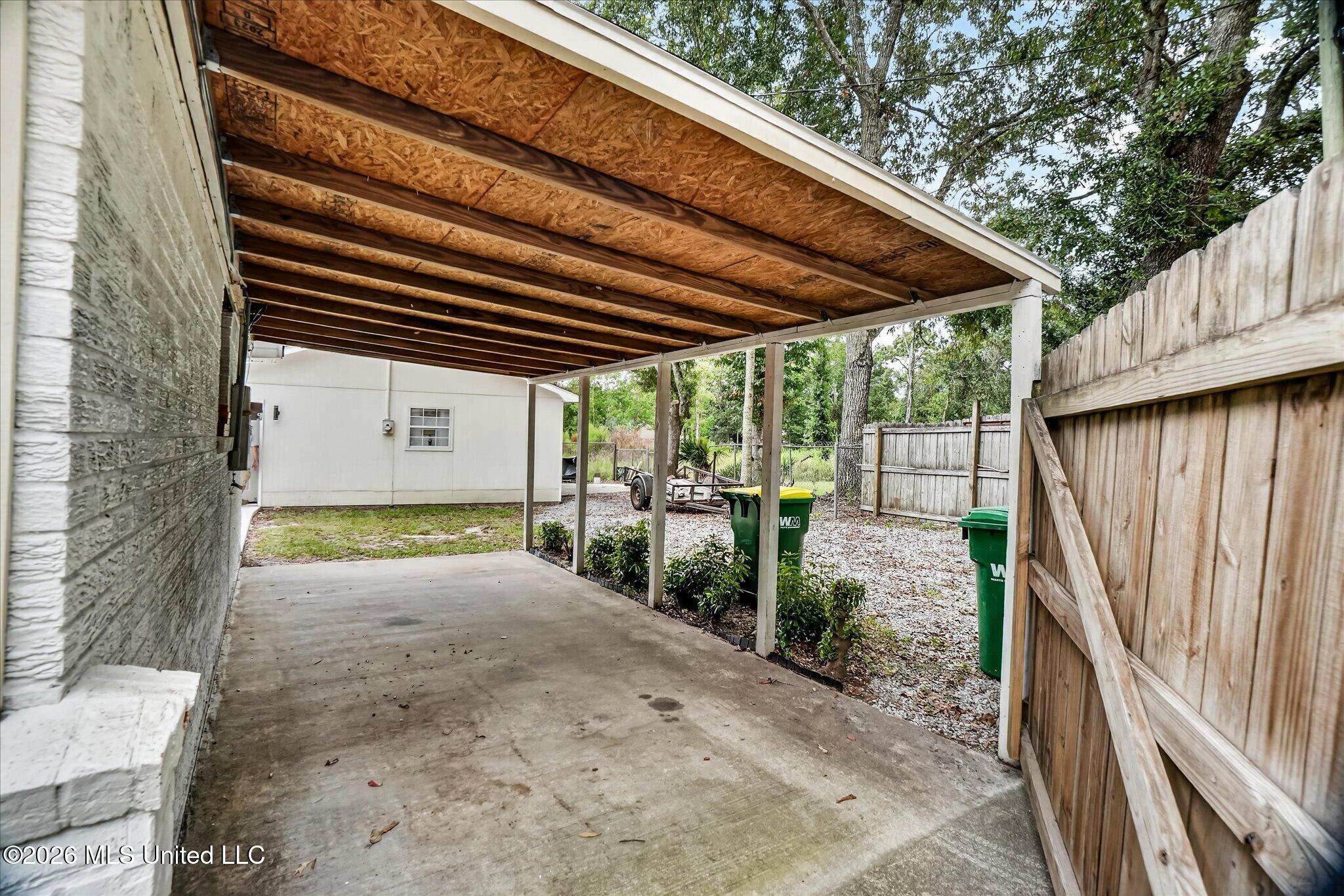 9211 Pointe Aux Chenes Road Ocean Springs, MS 39564 - Photo 32 of 57 Carport