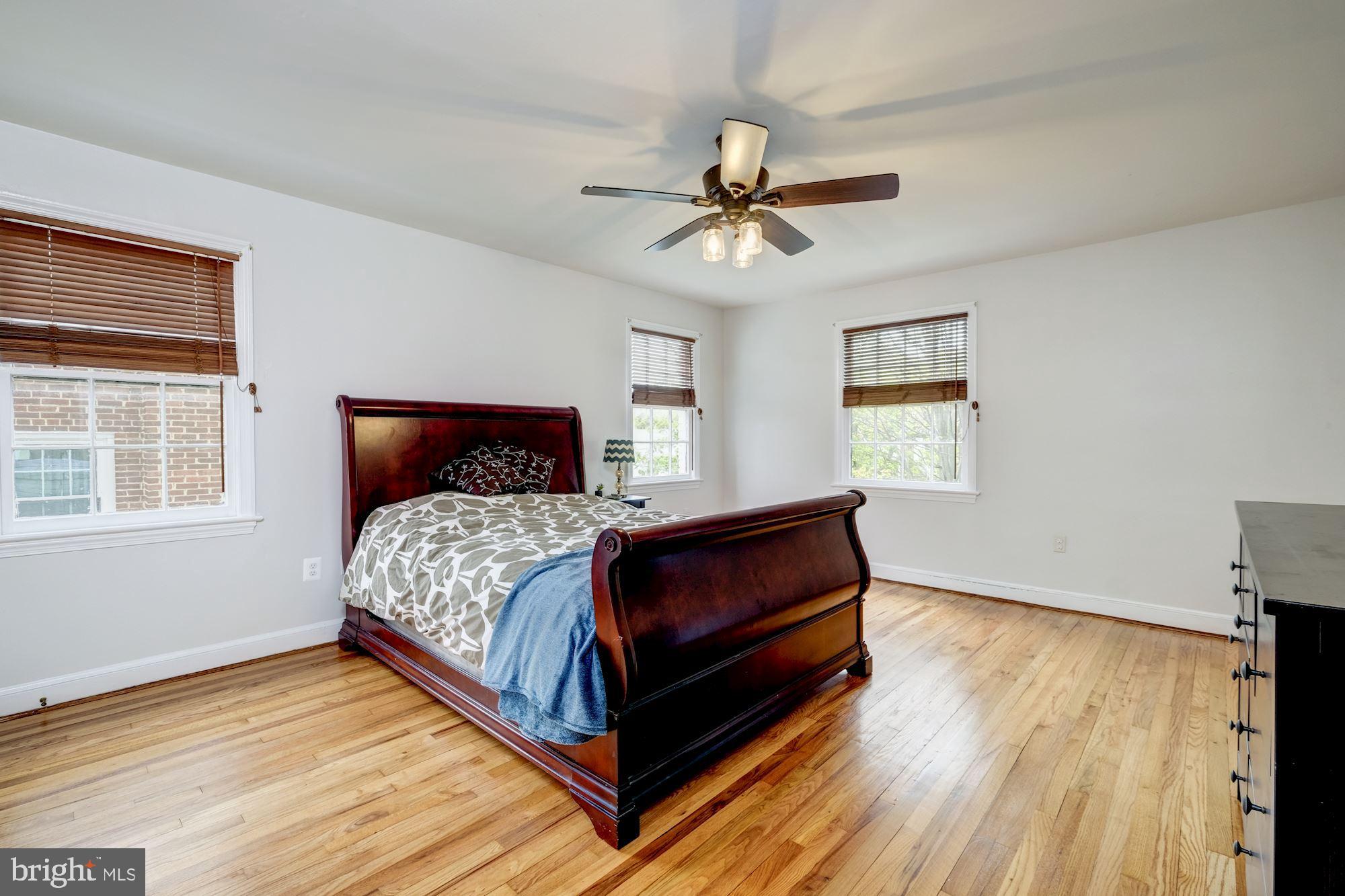 1422 Roxanna Road Northwest Washington, DC 20012 - Photo 16 of 40 MBR with beautiful hardwood floors & exposure