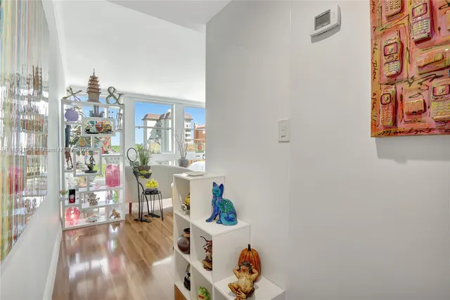 a view of livingroom and dining room