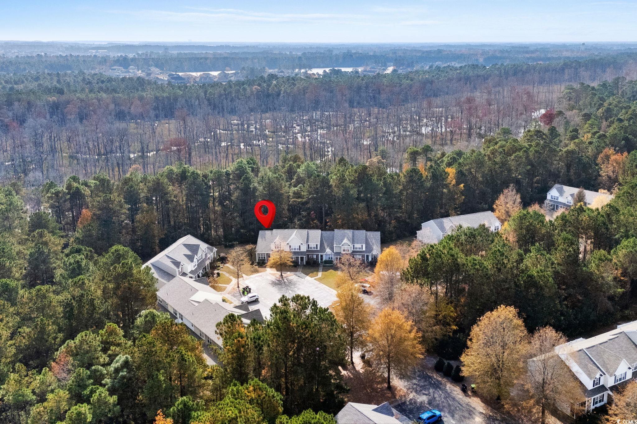 399 Seabert Road, Unit 209 Myrtle Beach, SC 29579 - Photo 37 of 40 Aerial view of property's location with a forest